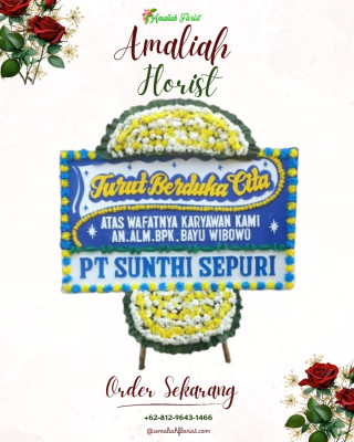 Papan Bunga Duka di Tampu Langit